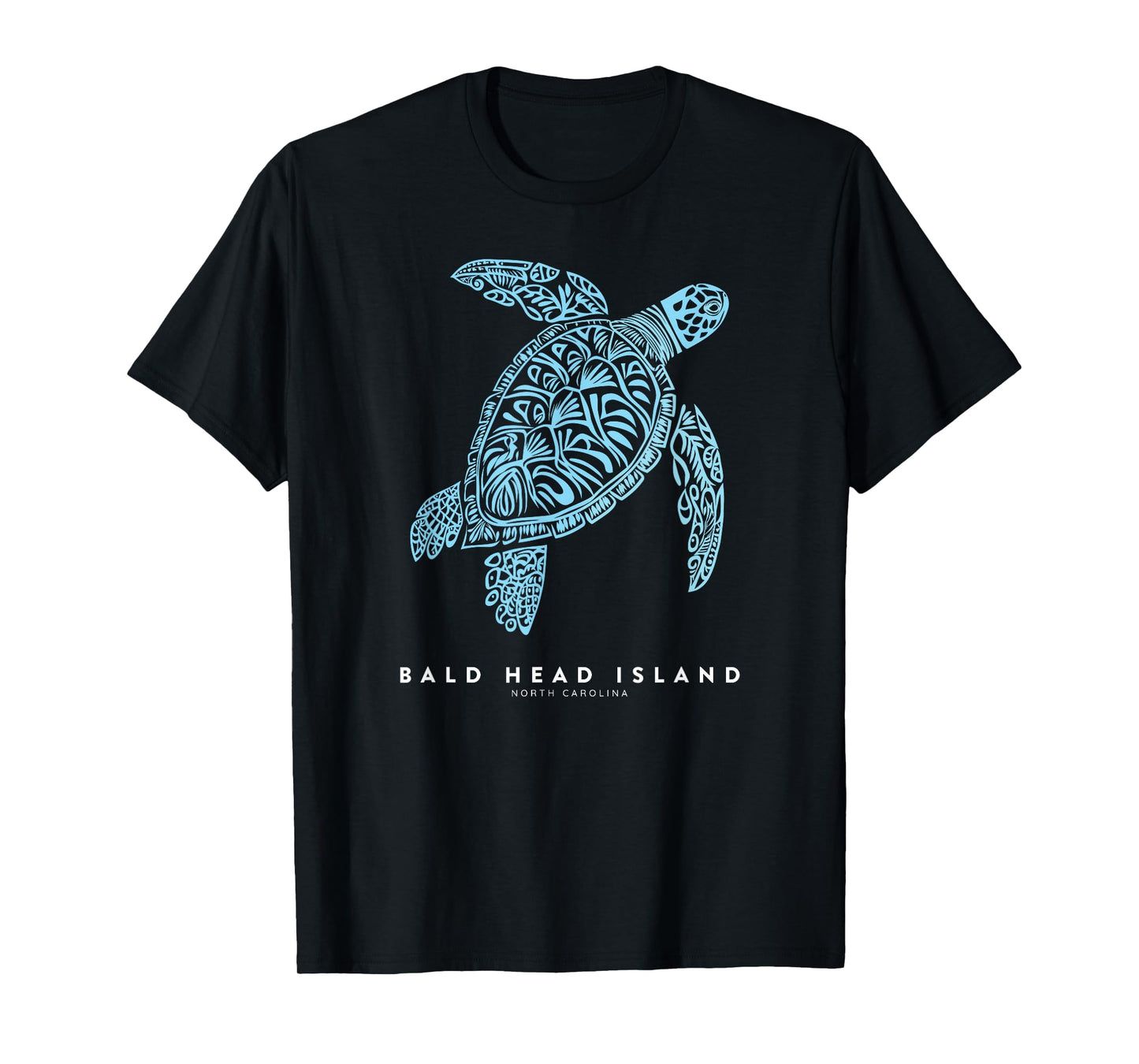 Bald Head Island NC Beach Vacation Vintage Sea Turtle T-Shirt