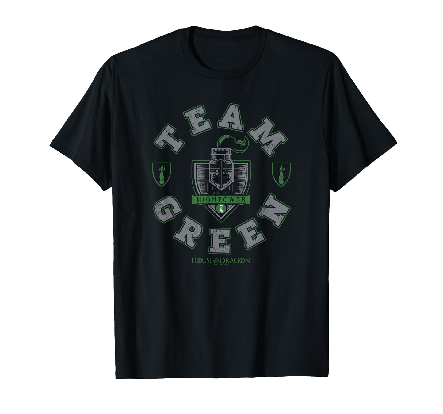 House Of The Dragon Team Green Hightower House Logo T-Shirt