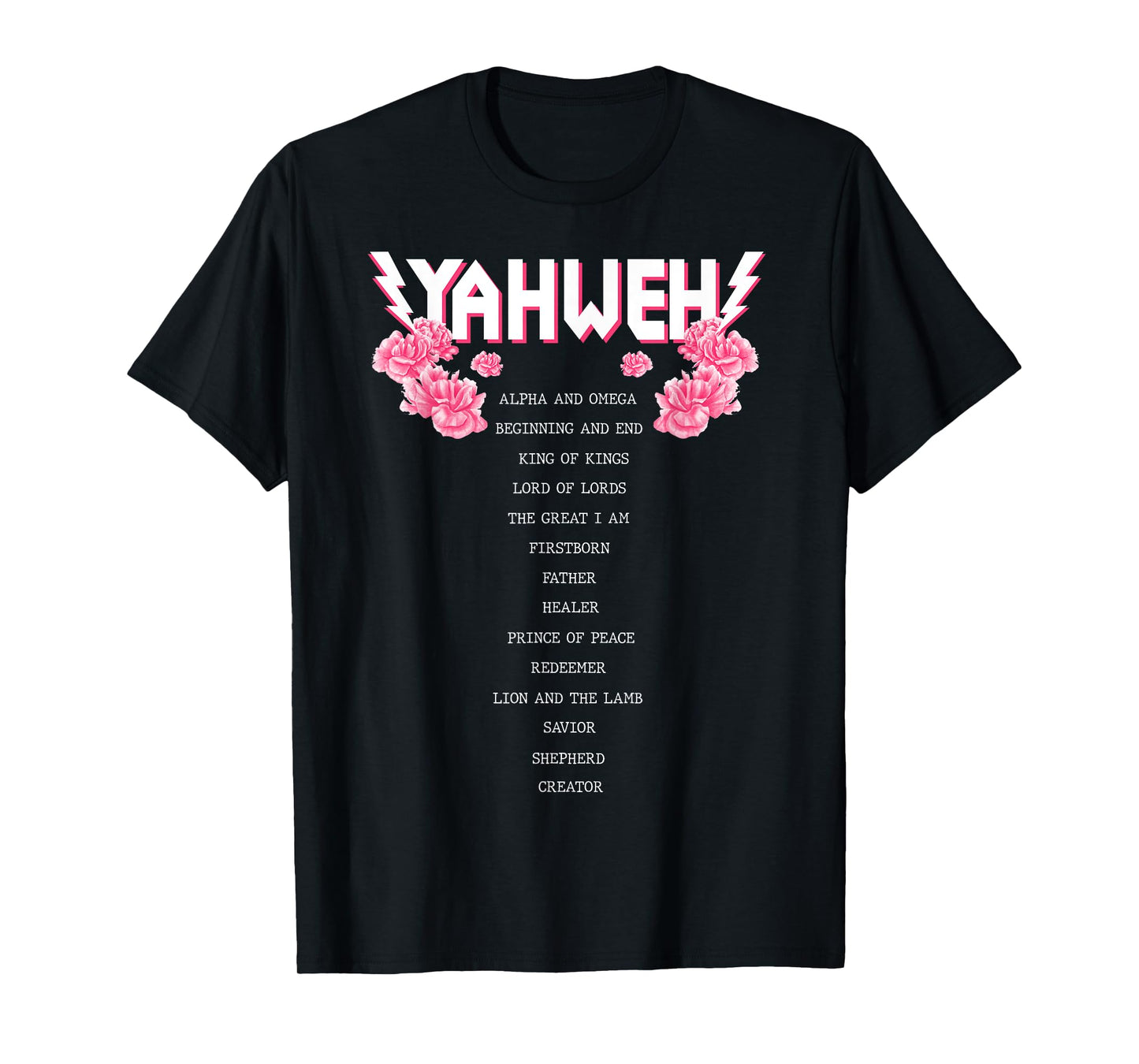 Yahweh Christian Religious YHWH Apparel Men and Women T-Shirt