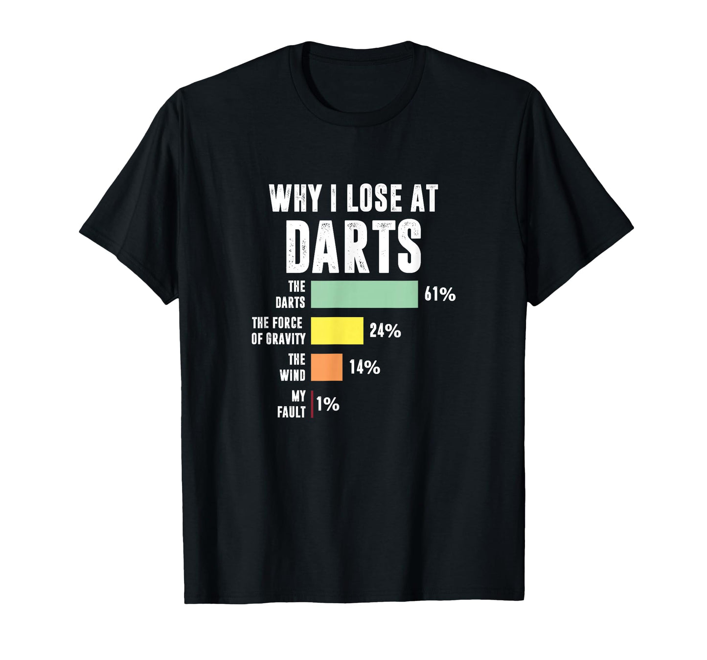 Why I Lose At Darts, Funny Darts Player T-Shirt
