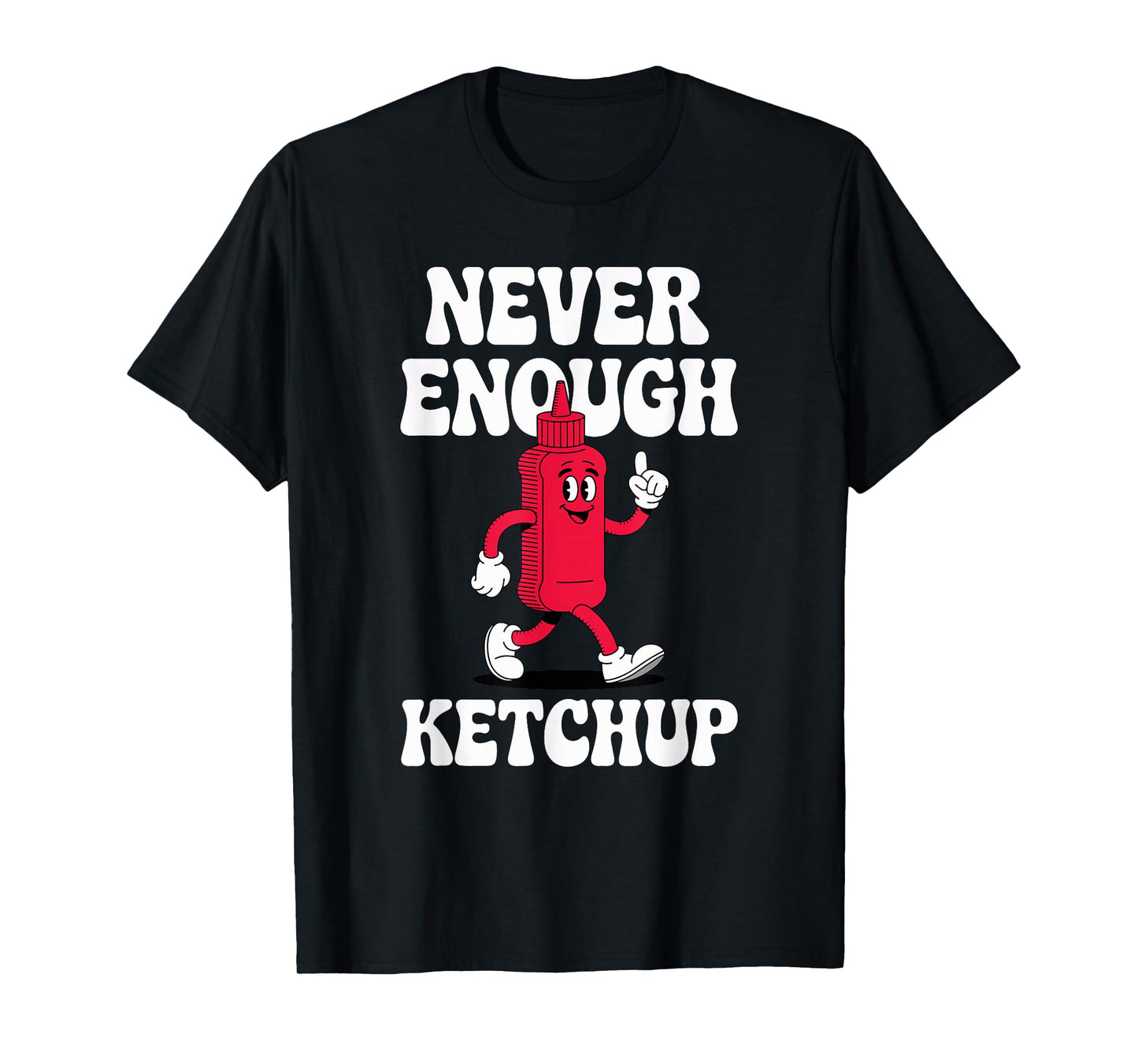 Funny Retro Ketchup Men Women Boys or Girls Ketchup T-Shirt