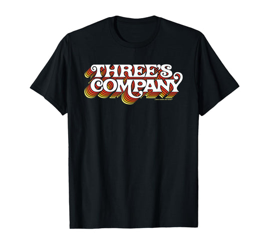Three's Company Logo Officially Licensed T-Shirt