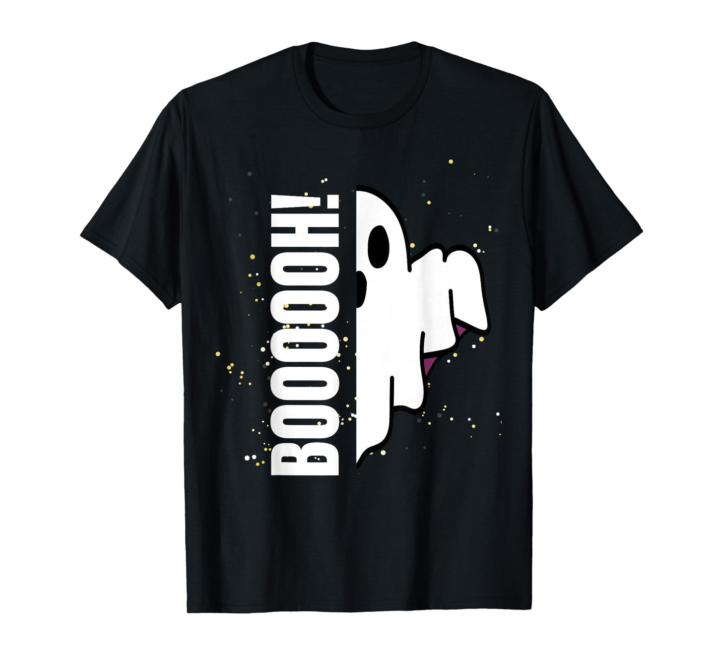 Boooooh! Ghostly Delight Halloween Ghost Horror Haunted T-Shirt