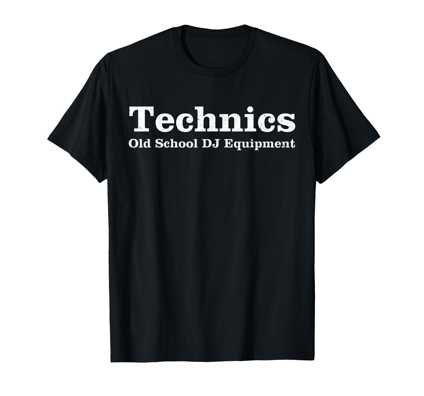 Vintage Music Turntables Technic Old School DJ Equipment T-Shirt
