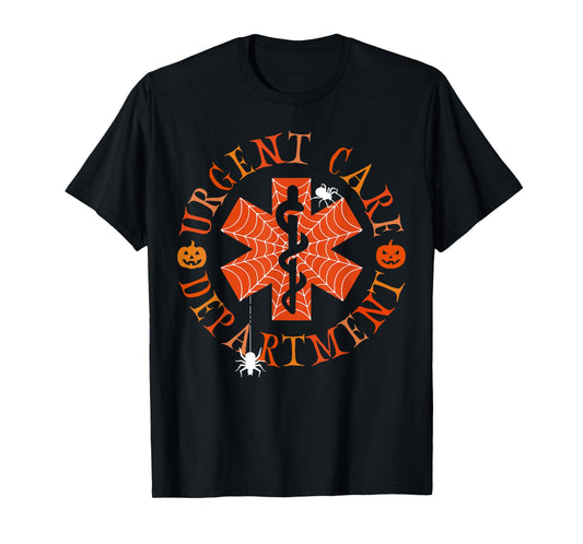 Halloween Urgent Care Department ICU Nursing Registered T-Shirt