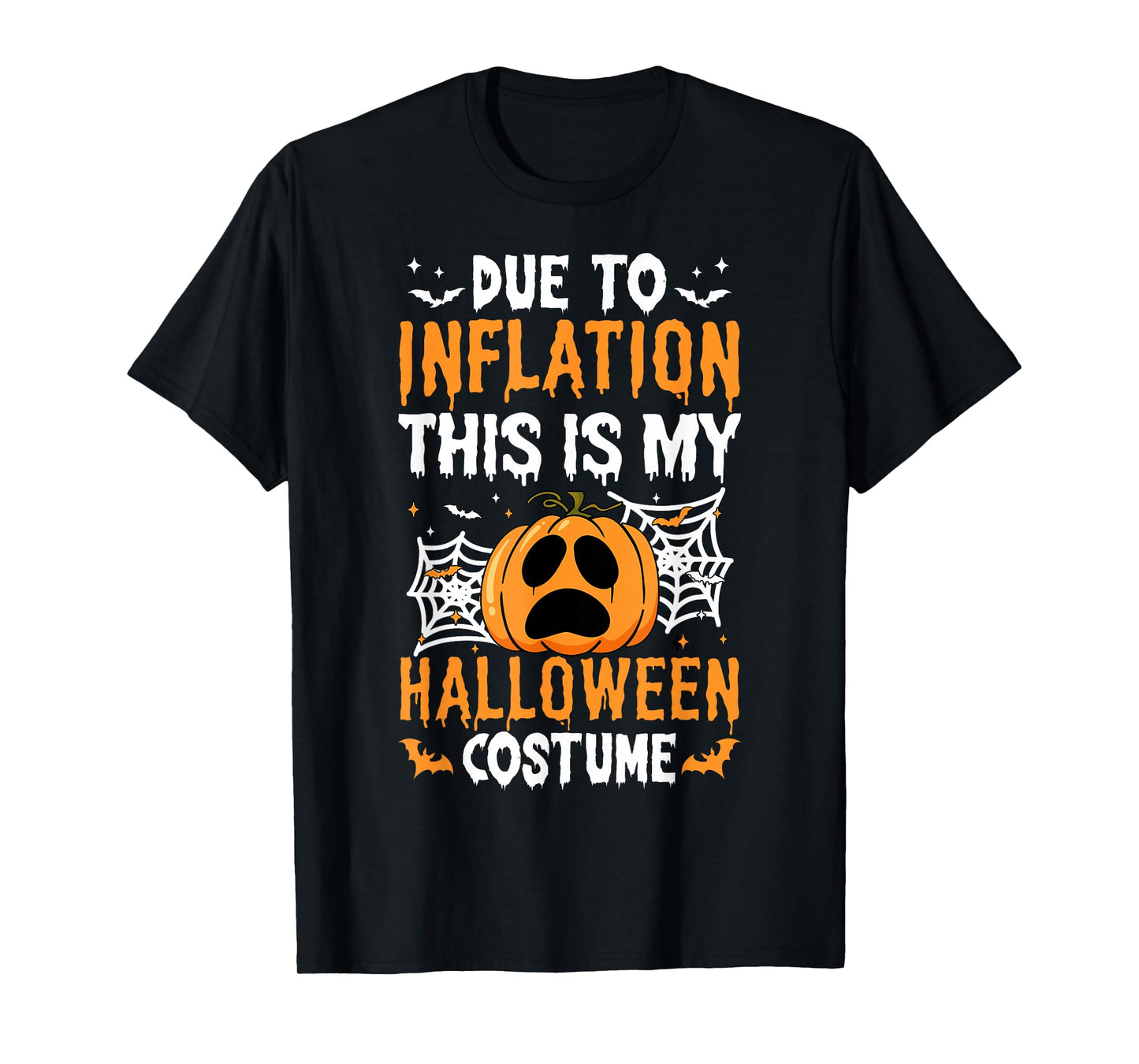 Pumpkin Halloween Costume Men Women Funny Halloween T-Shirt