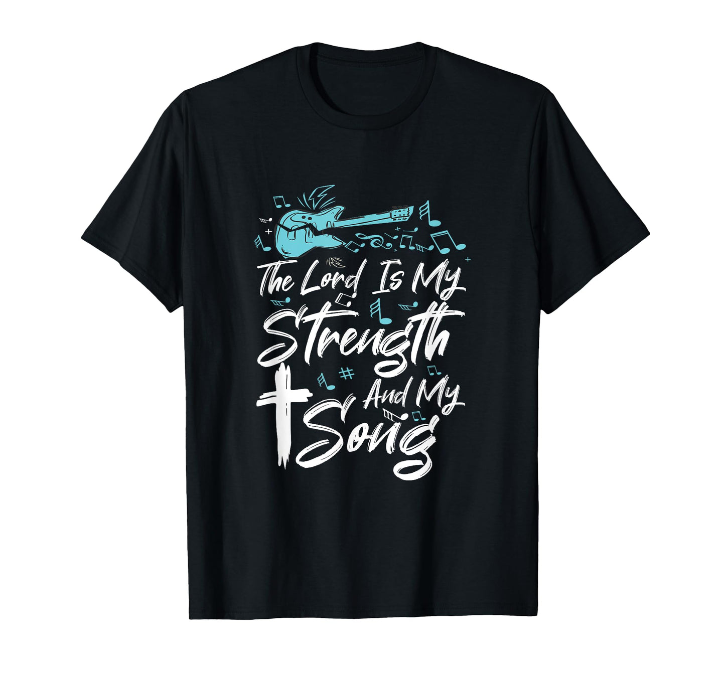 Christian Music Guitar Church Band Love God T-Shirt