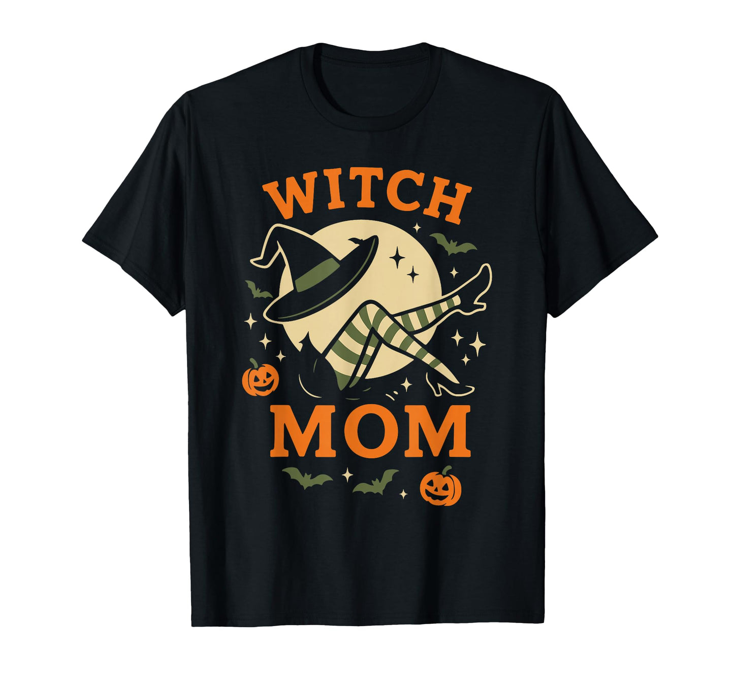 Witch Mom Funny Halloween Costume Idea T-Shirt