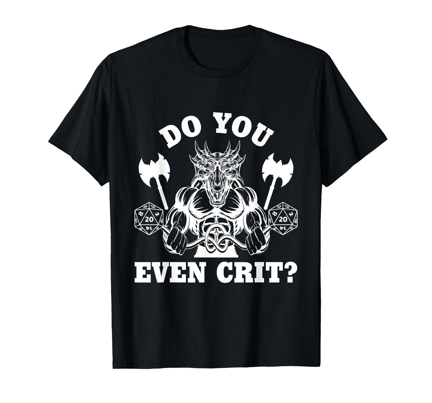 Do You Even Crit Gym Workout Cardio Funny DM Healthy Strong T-Shirt