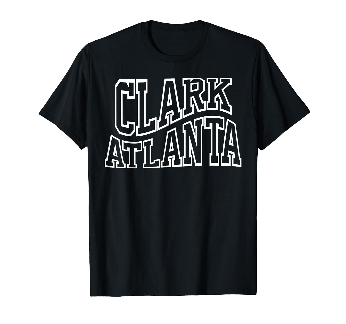 Vintage Clark Family AL State Atlanta Wave Text Hometown T-Shirt