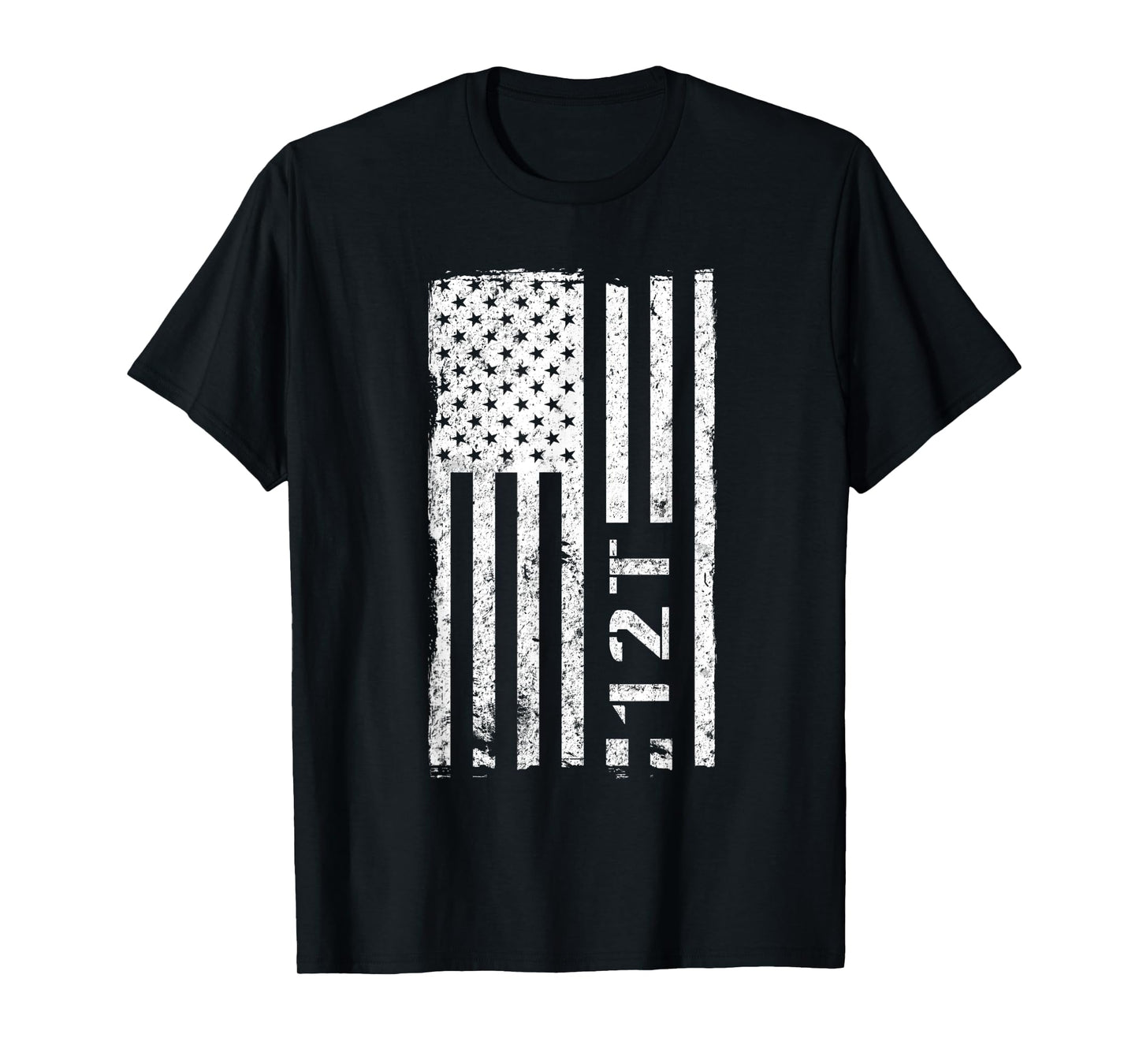 12T Technical Engineer Vintage American Flag T-Shirt for Women Men