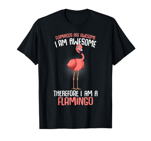 Flamingo Kids Girls Women Flamingo T-Shirt