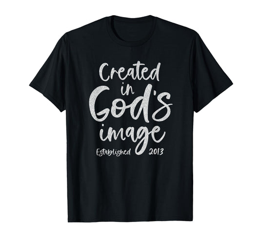 12 Year Old Christian Jesus and God 2013 12th Birthday T-Shirt