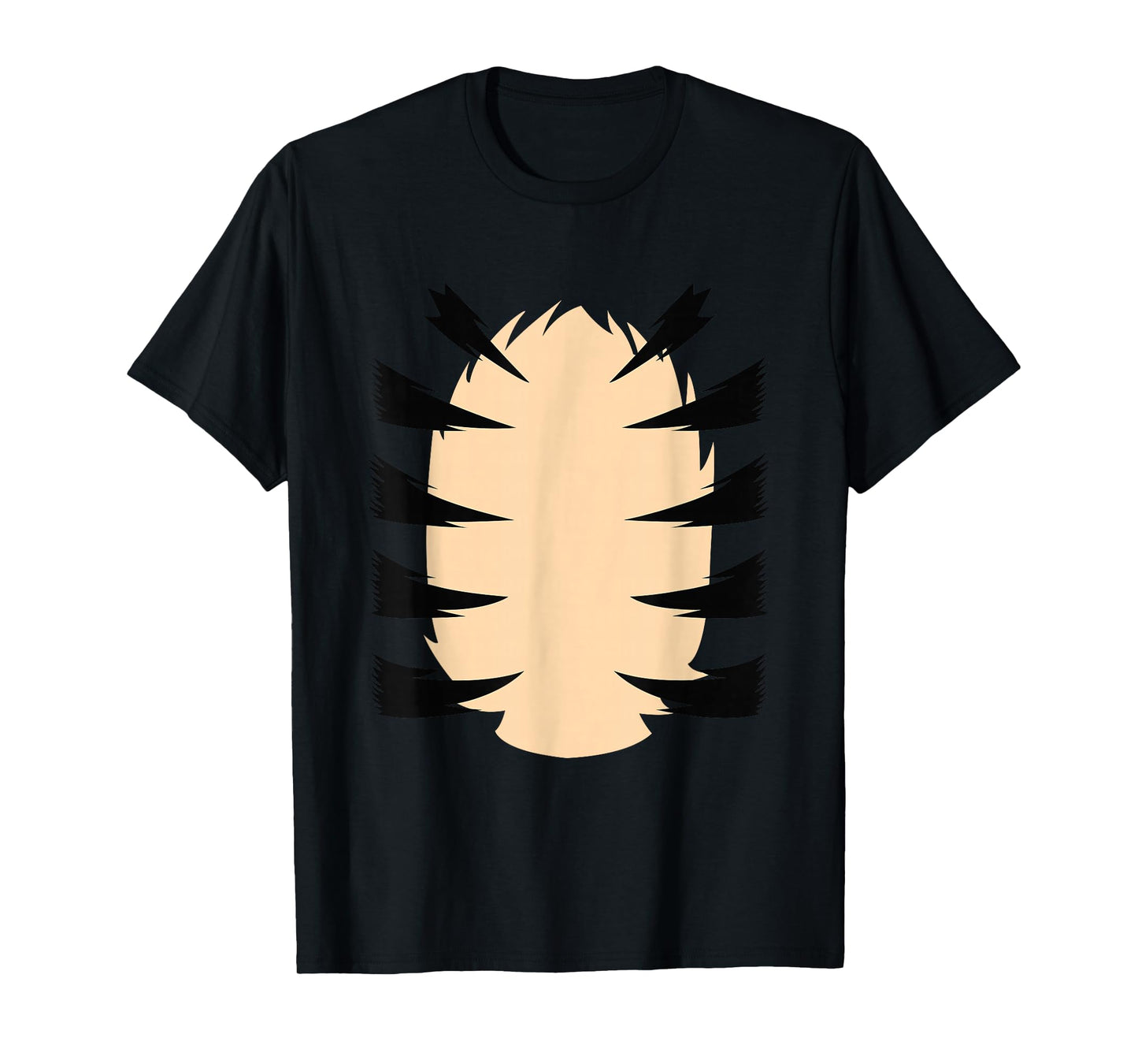 Halloween Costume Funny Blue Tiger DIY Group Matching T-Shirt