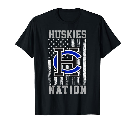 Harrison Central Huskies Logo Nation HS T-Shirt