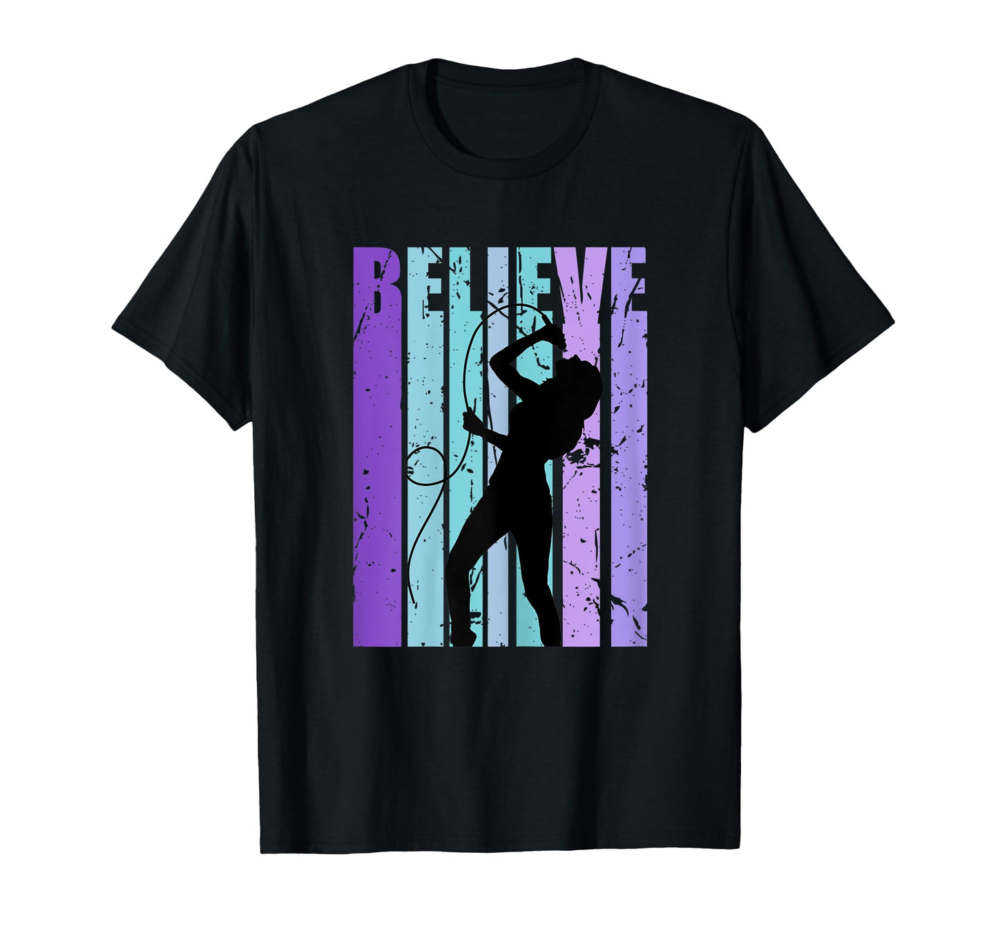 Retro Singer Womens Girls Pop Star Singing Performer Artist T-Shirt
