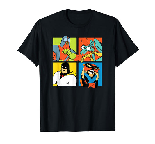 Space Ghost Coast to Coast Hero Villains T-Shirt