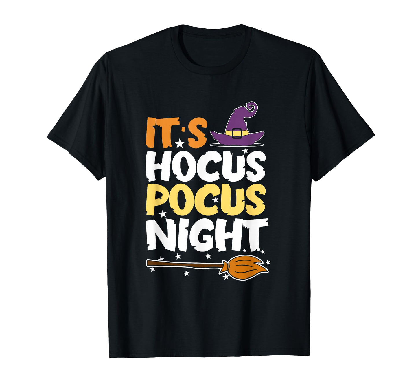Hocus Pocus Night Witch Witches Halloween Witches Broom Witc T-Shirt