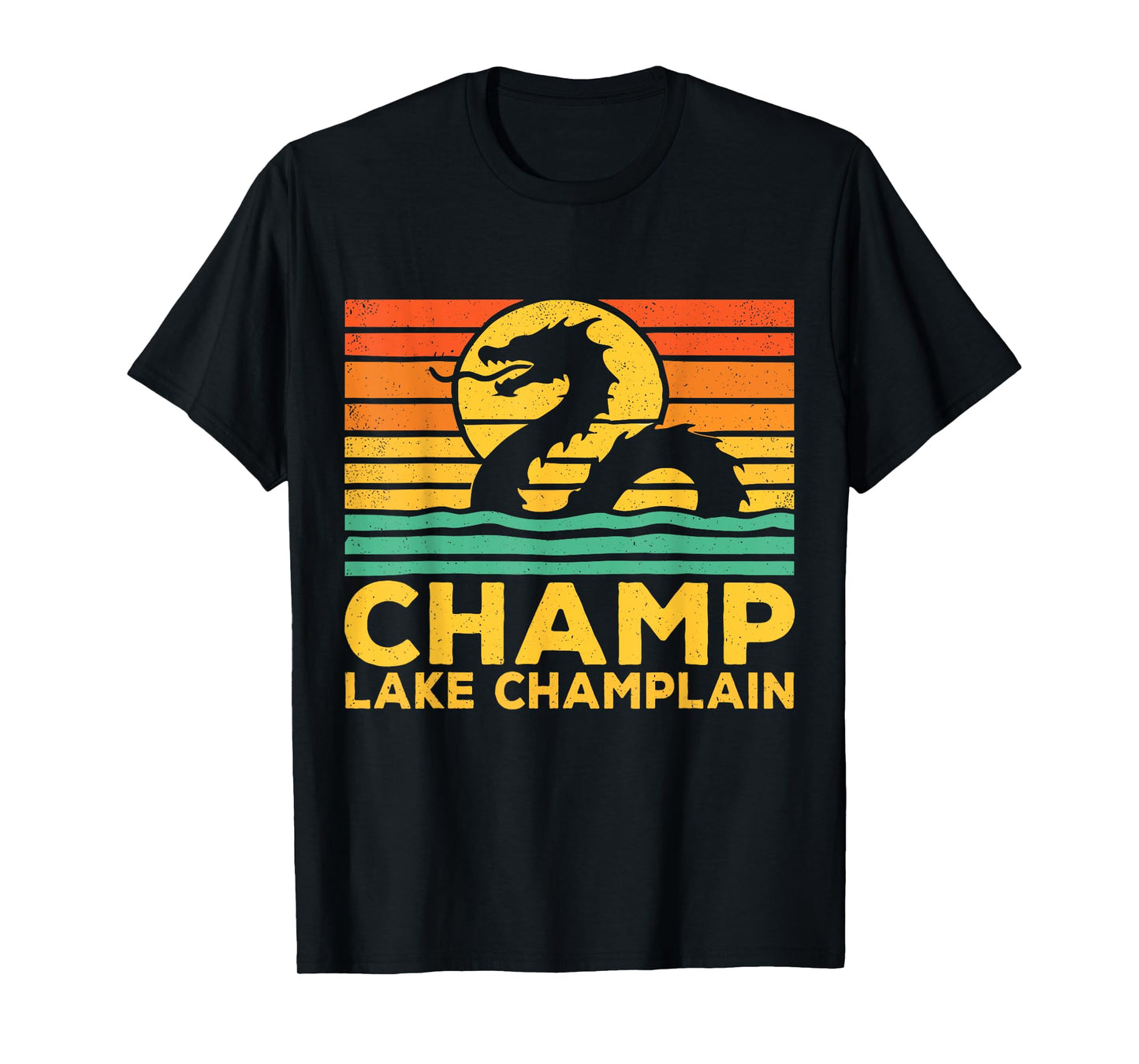 Champ Lake Champlain Monster American Folklore T-Shirt