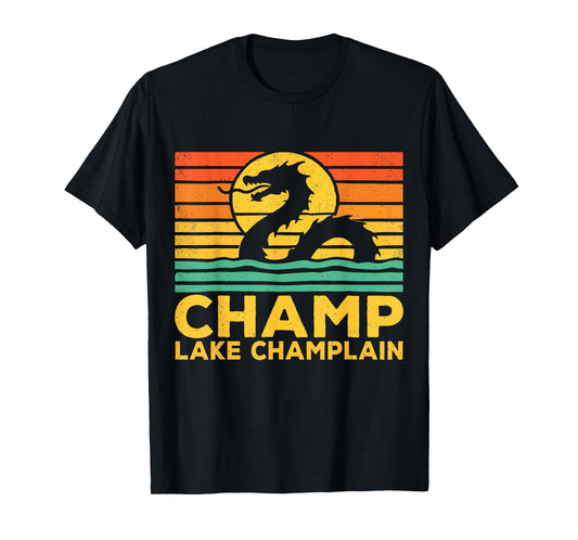 Champ Lake Champlain Monster American Folklore T-Shirt