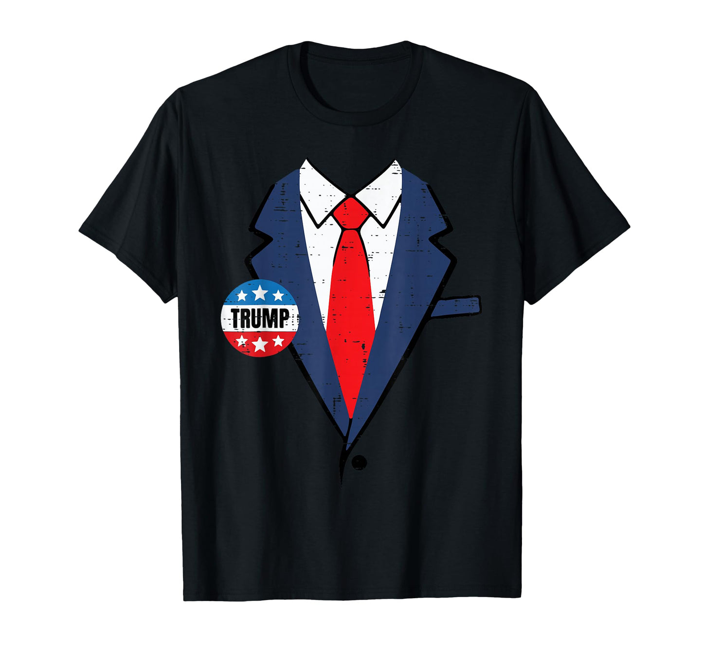 Halloween President Suit Costume Funny Men Women Kid T-Shirt