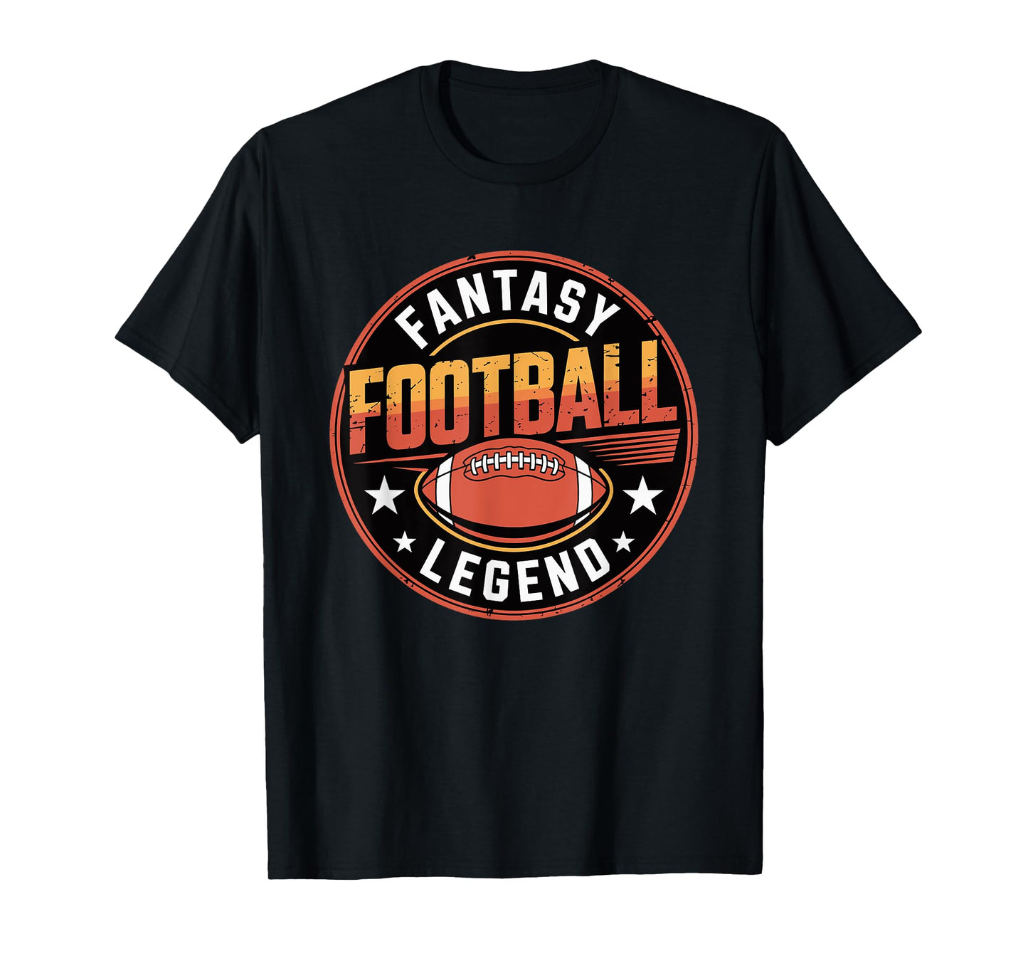 Fantasy Football Retro Legend Vintage Sports Humor T-Shirt