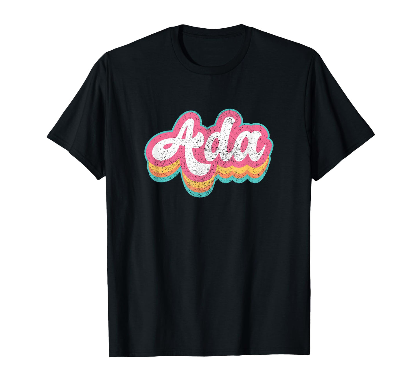 Ada First Name Girl Vintage 70s 80s Personalized T-Shirt
