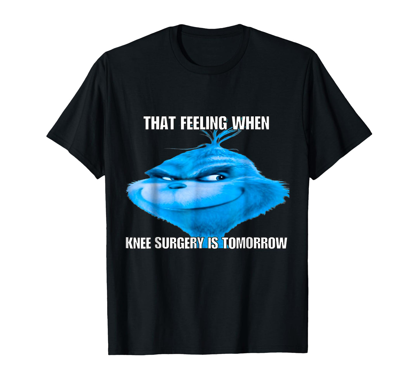 That Feeling When Knee Surgery Is Tomorrow Bird Funny Meme T-Shirt
