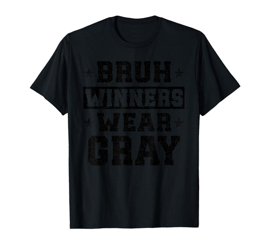 Spirit Week Winners Wear Gray Camp Team Game Color Sports T-Shirt