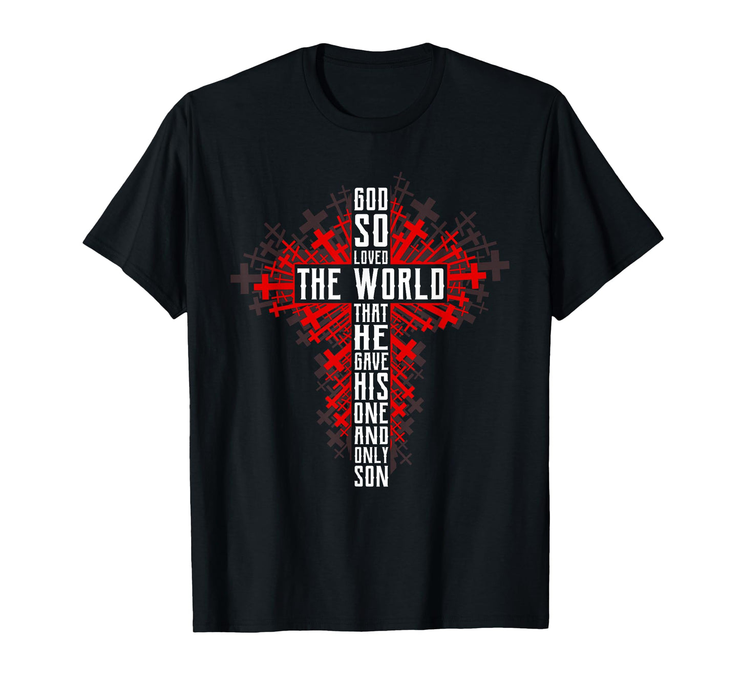 For God So Loved The World Shirt Bible Shirt Religious T-Shirt