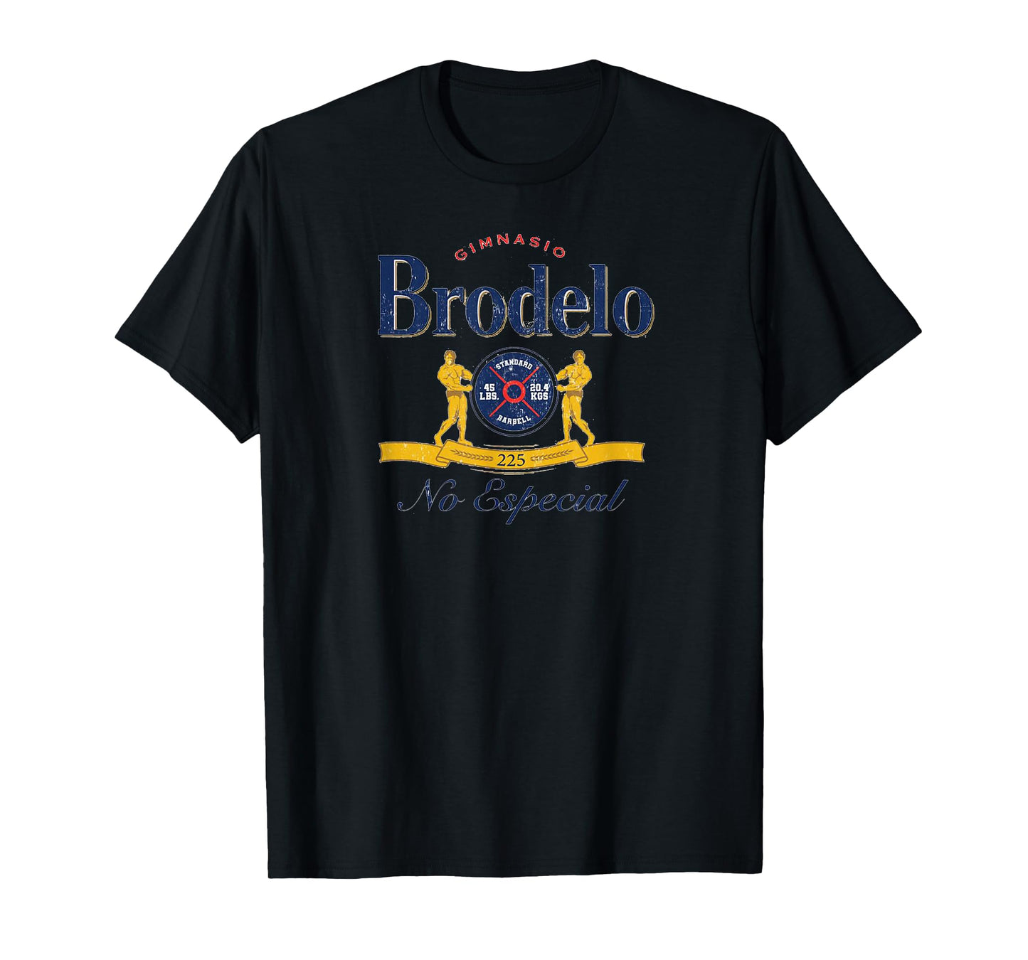 SheepDog Apparel Unisex-Adults Black Gym Novelty T-Shirt