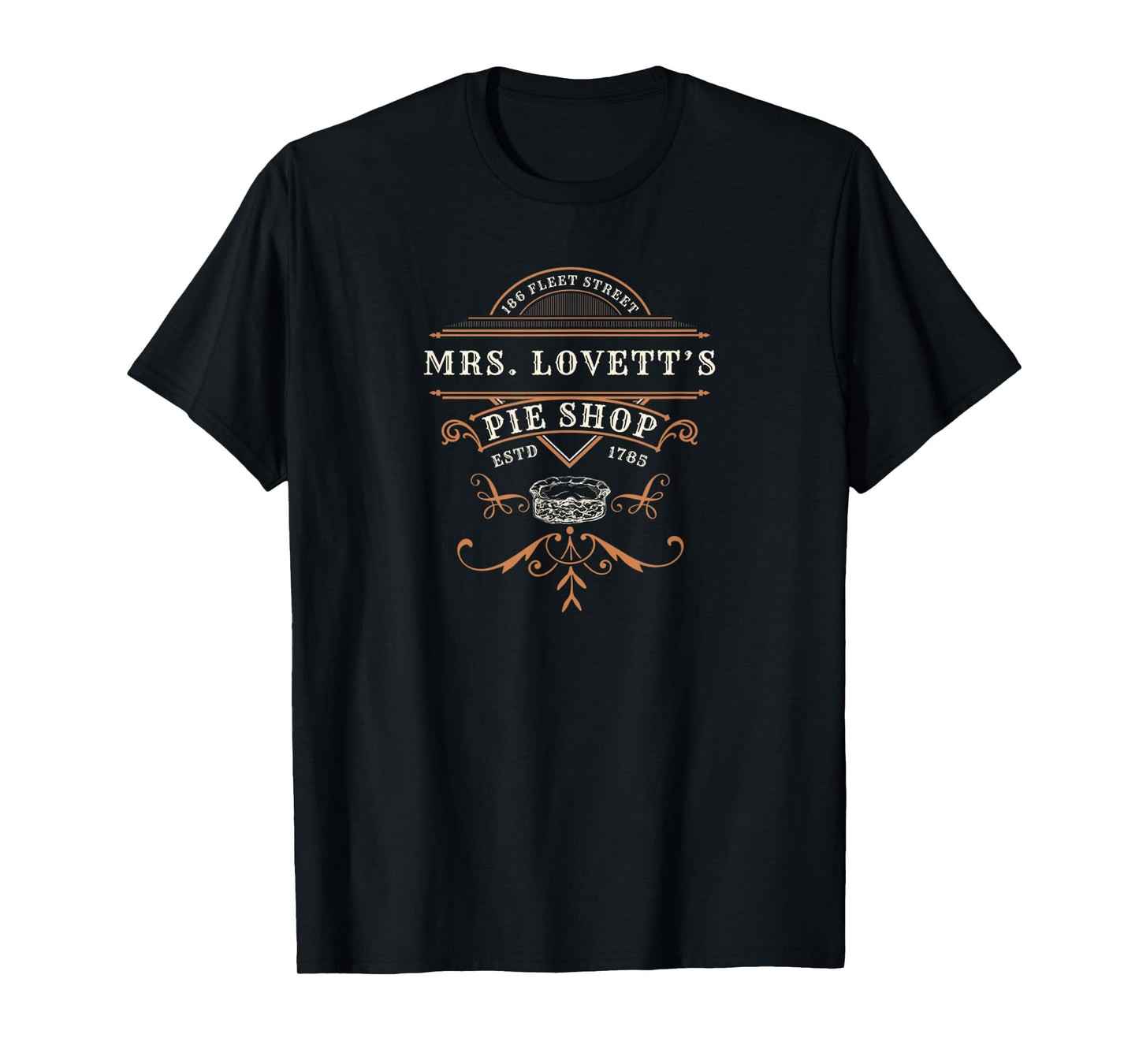 Mrs Lovetts Pie Shop Retro Vintage Movies 80s T-Shirt