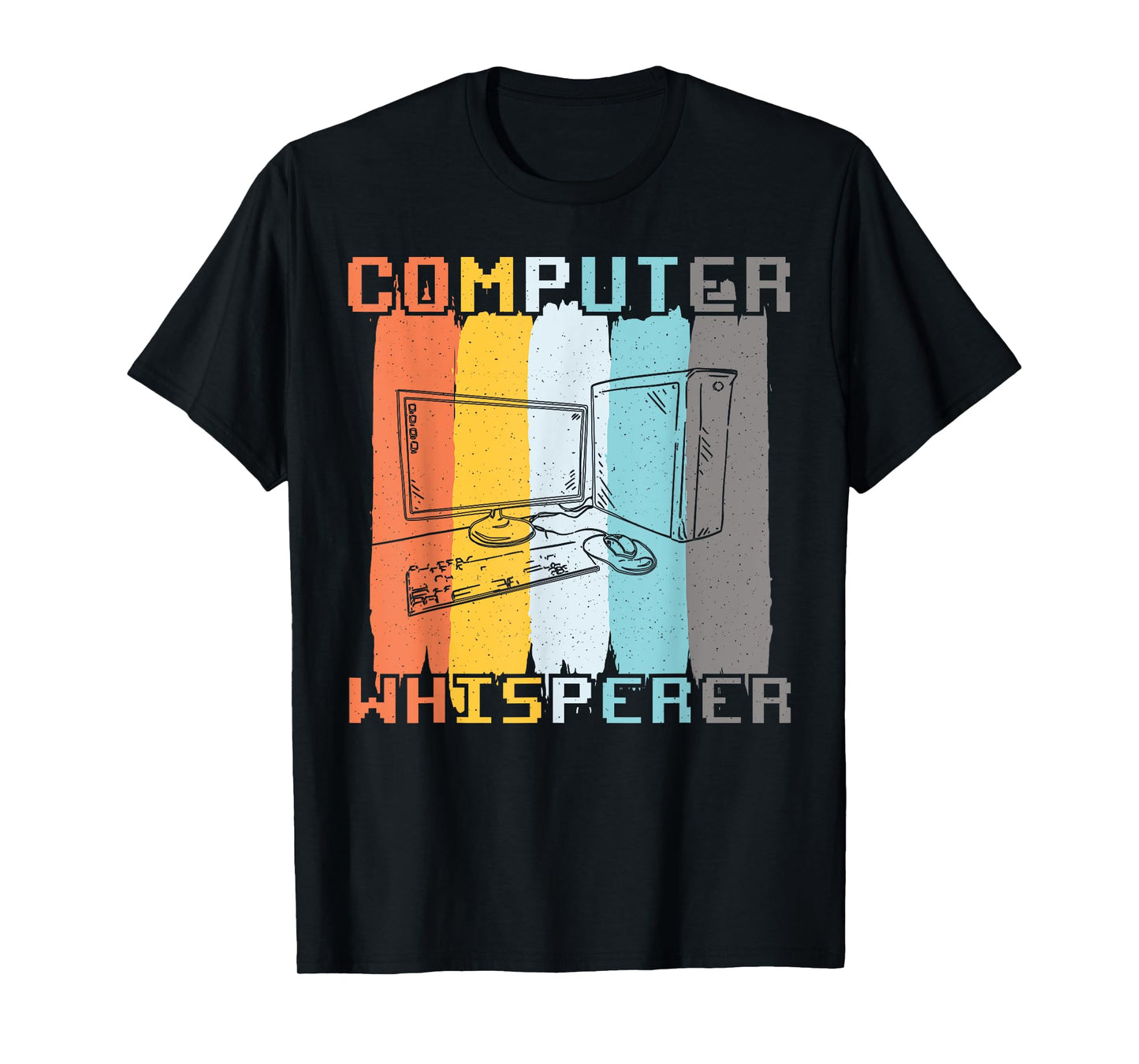 Computer Whisperer Coding Funny Technology Nerd T-Shirt T-Shirt