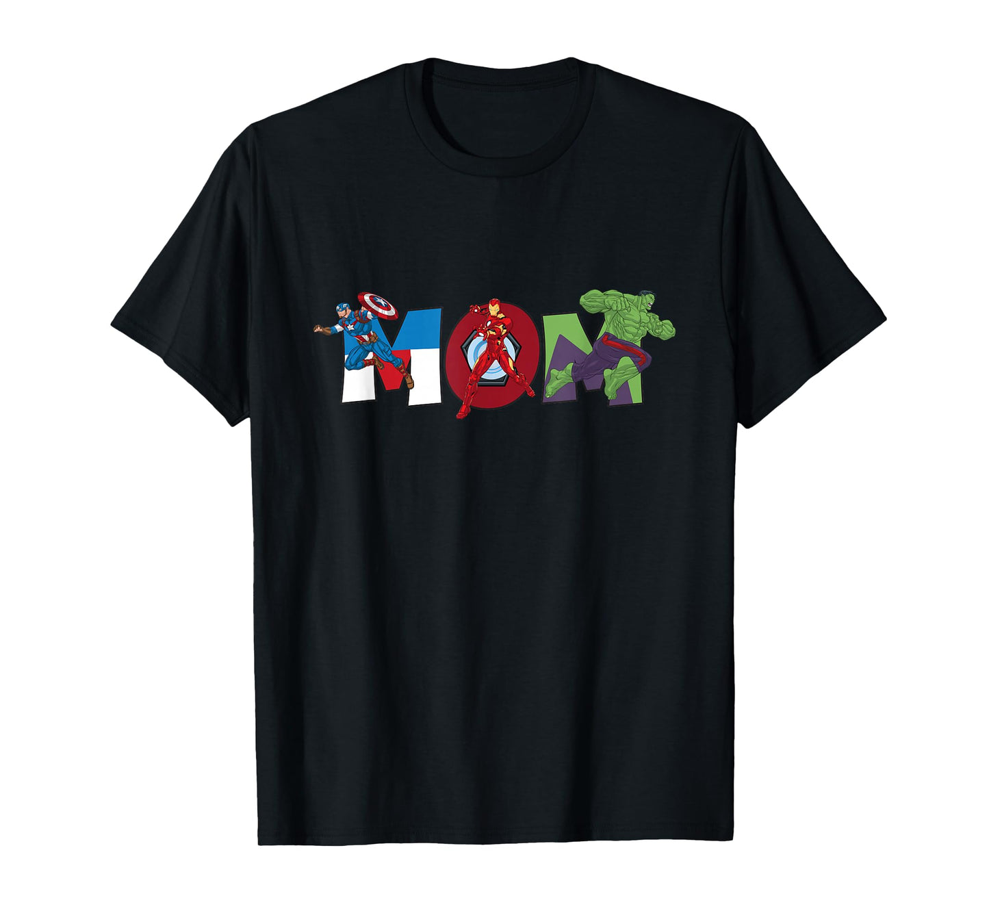 Marvel Avengers Trio Mom Mother’s Day Family Trip Birthday T-Shirt