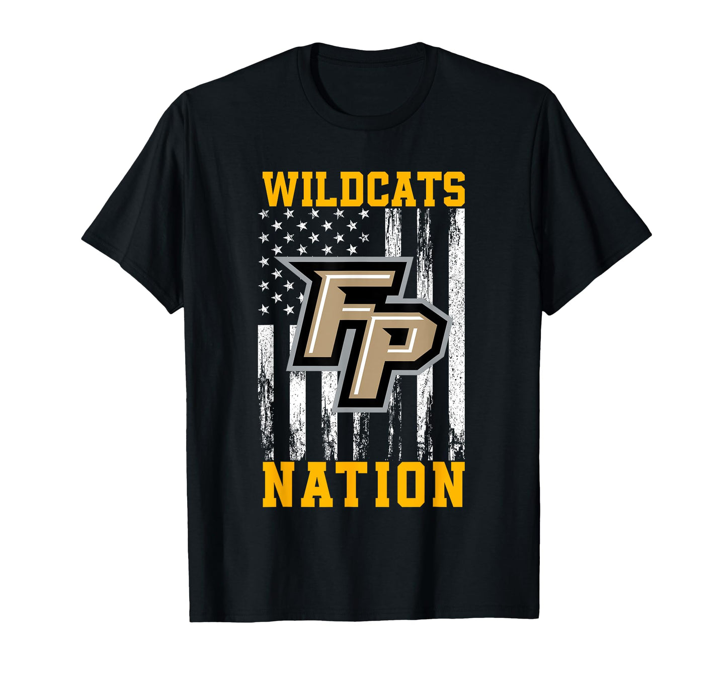 Fort Payne Wildcats Logo Nation HS T-Shirt