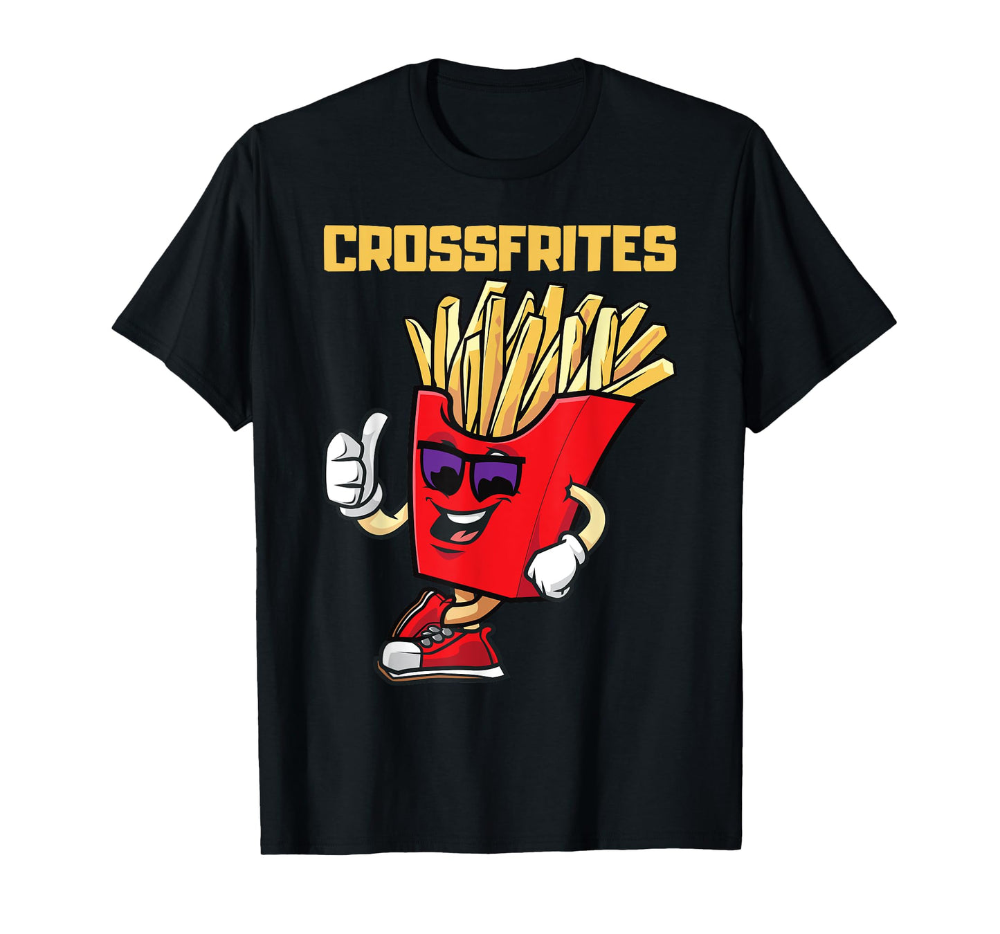 Crossfrites Funny Gym Men Woman T-Shirt