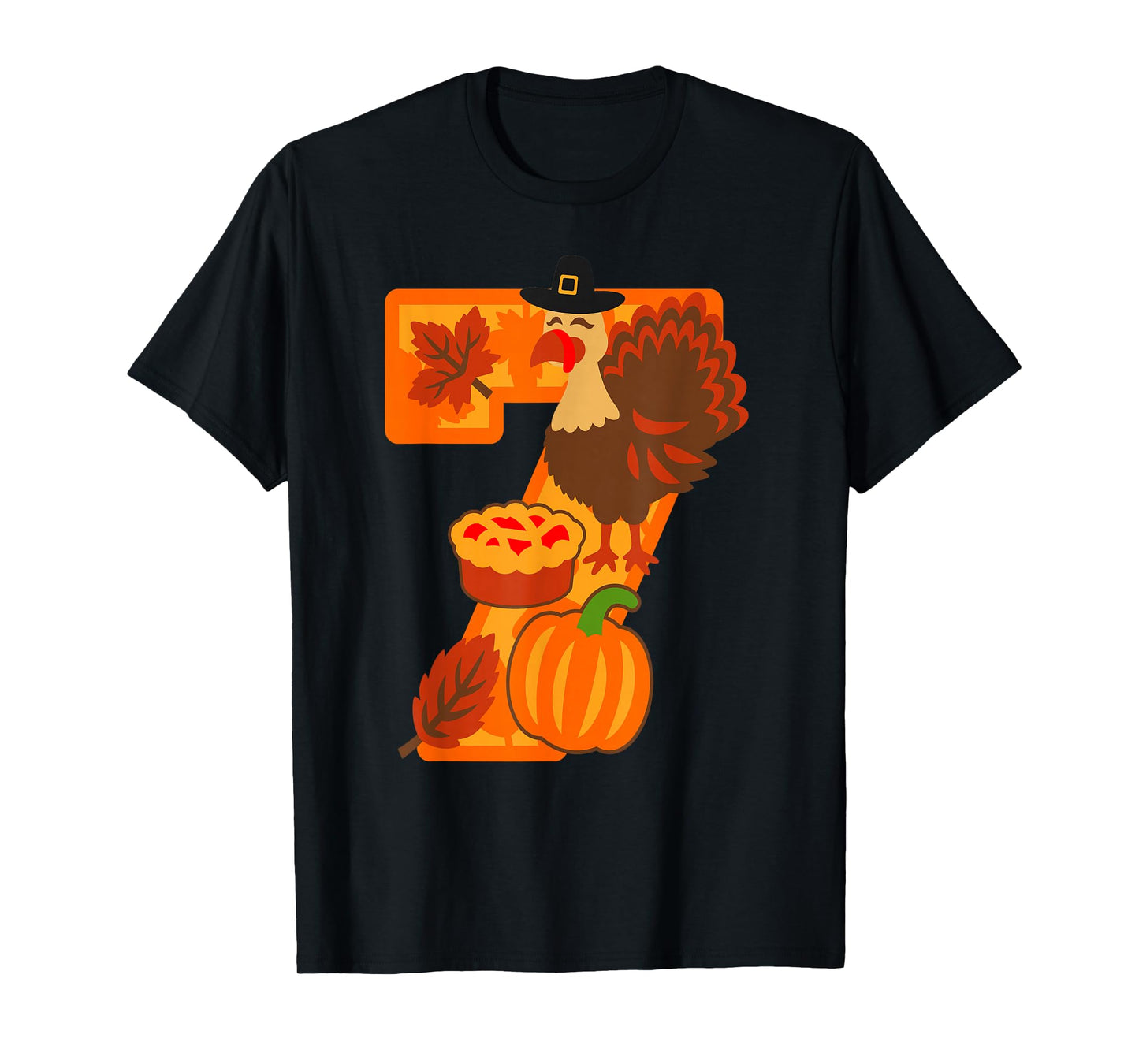 Funny Six Seven Meme 6 7 Thanksigivng Matching Outfit Couple T-Shirt