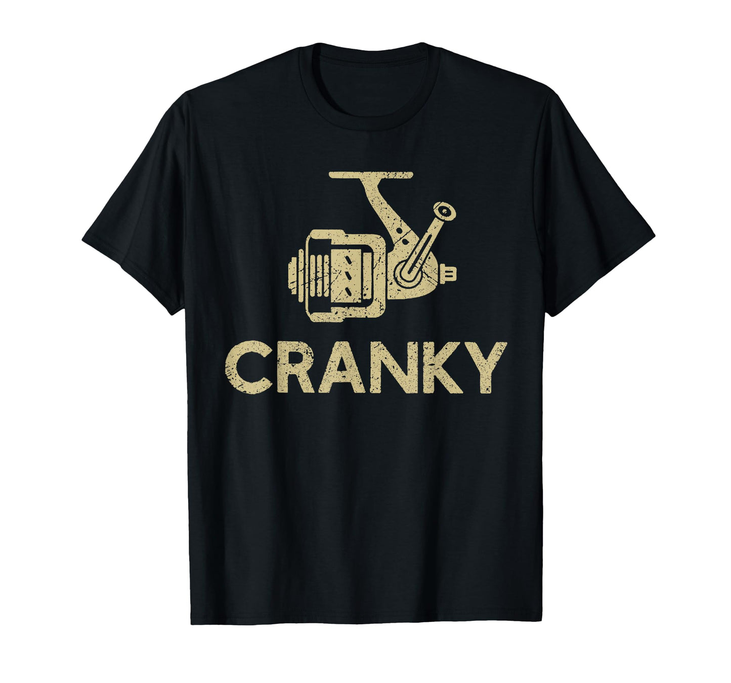 Crankbait Fishing Lure - Cranky Funny Gift Ideas For Fishing T-Shirt