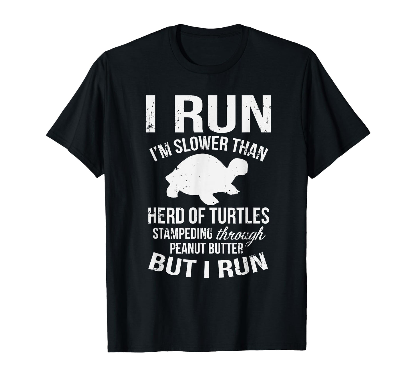 I Run I'm Slow But I Run Funny Running T-Shirt for Women T-Shirt