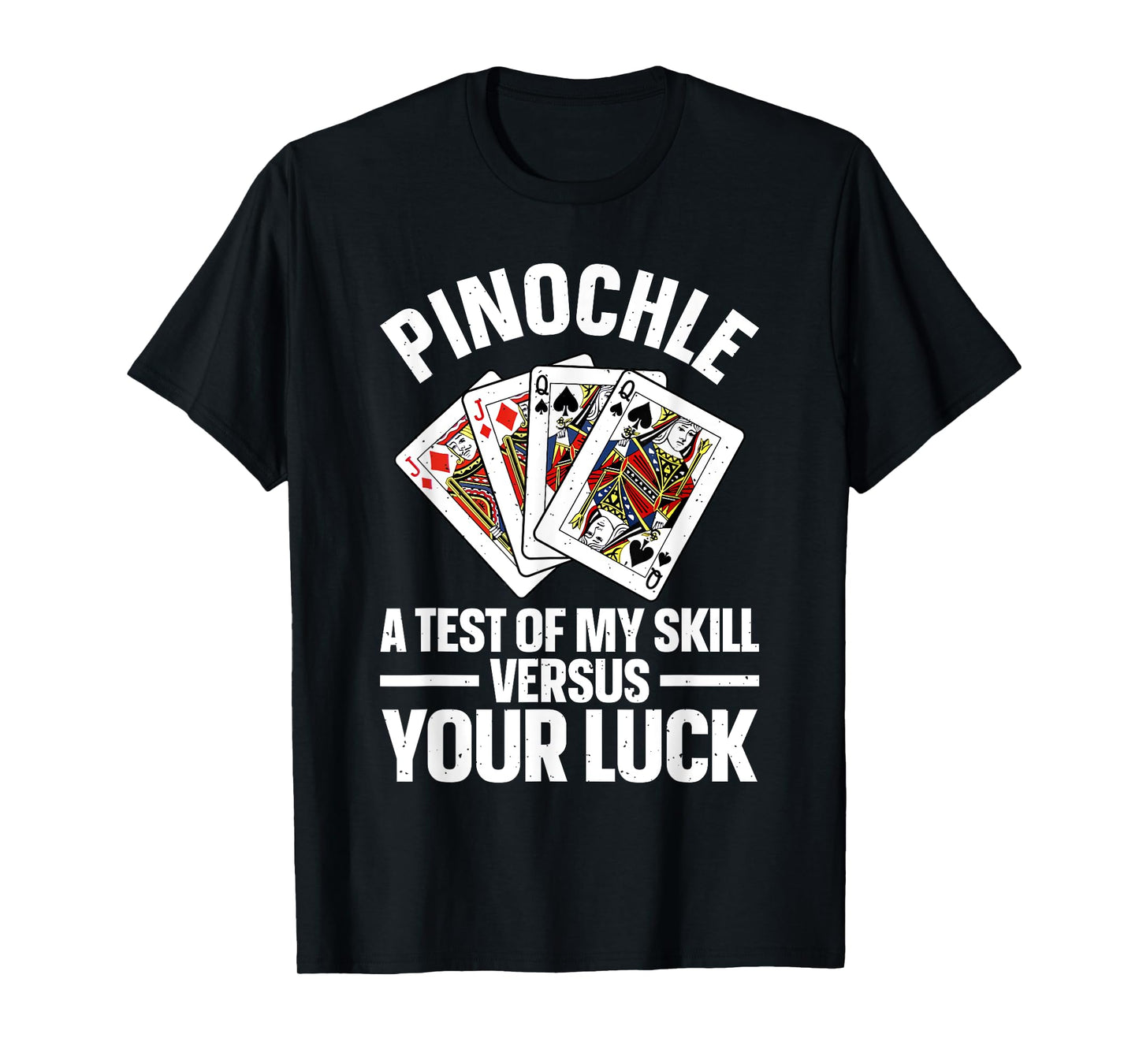 Cute Pinochle Design For Men Women Card Game Pinochle Lover T-Shirt