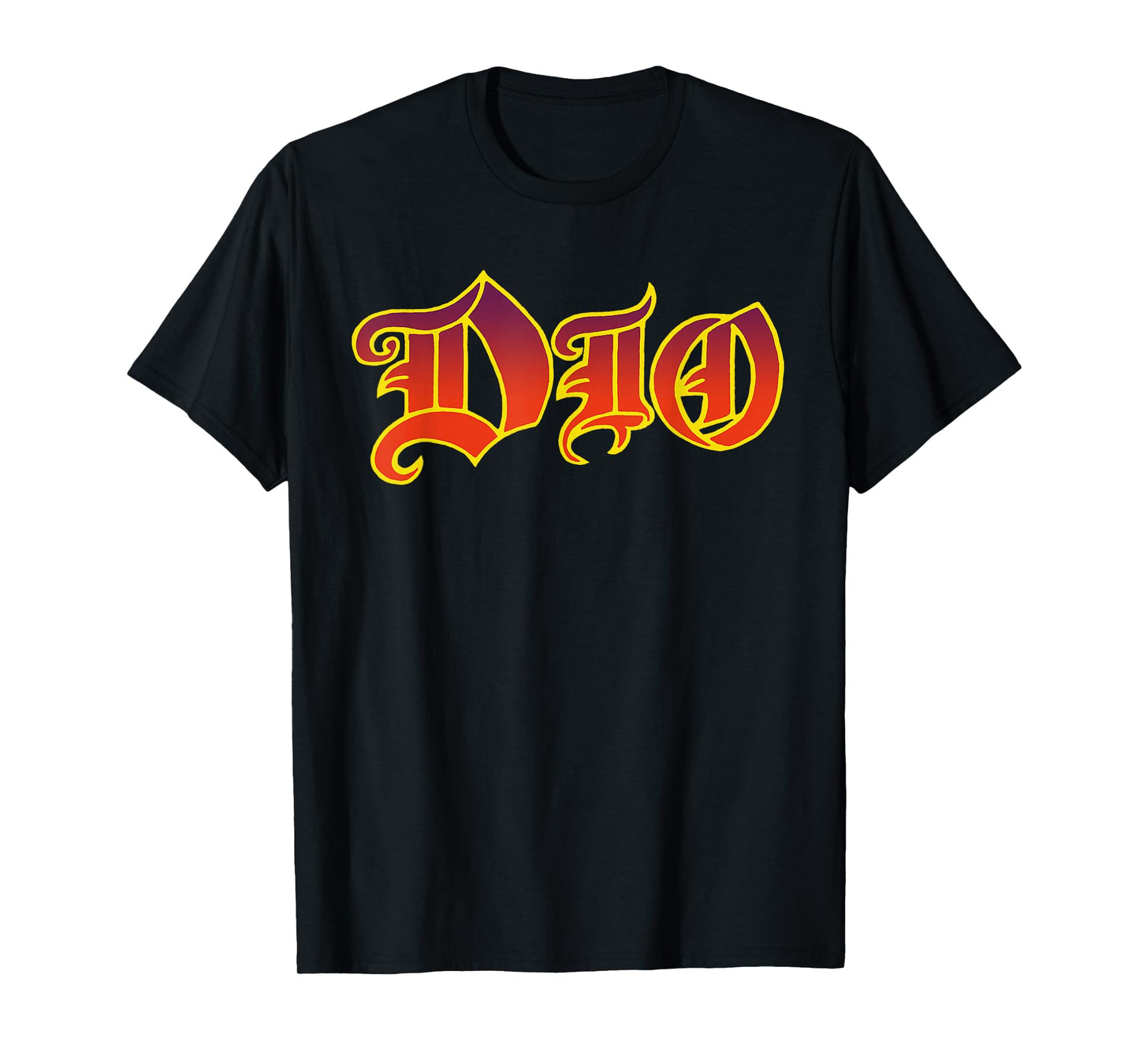 Dio – Gradient Logo Black T-Shirt