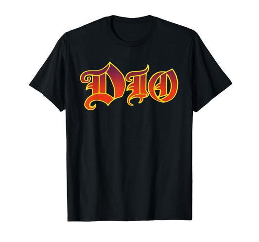 Dio – Gradient Logo Black T-Shirt