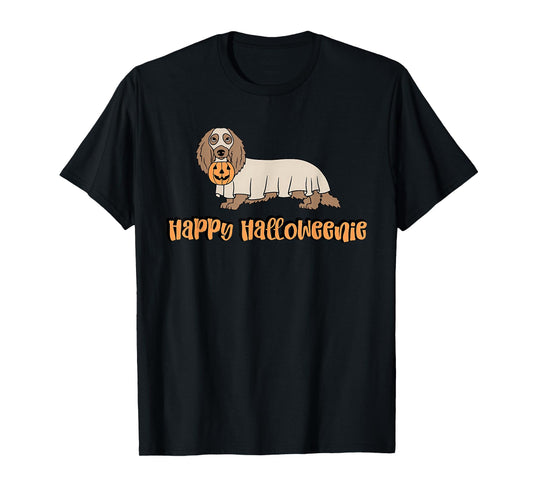 Dachshund Happy Halloweiner Funny Halloween Dogs Lover T-Shirt