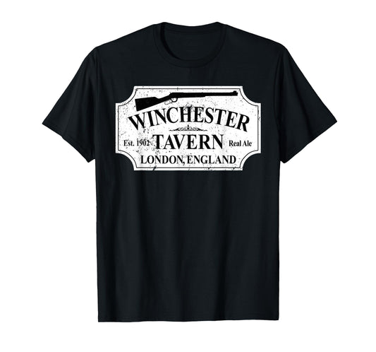 Winchester Vintage Tavern Shaun Horror Of The Dead T-Shirt