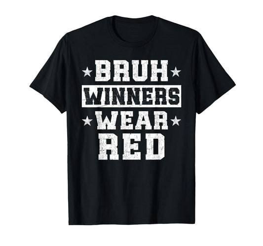 Spirit Week Winners Wear Red Camp Team Game Color Sports T-Shirt