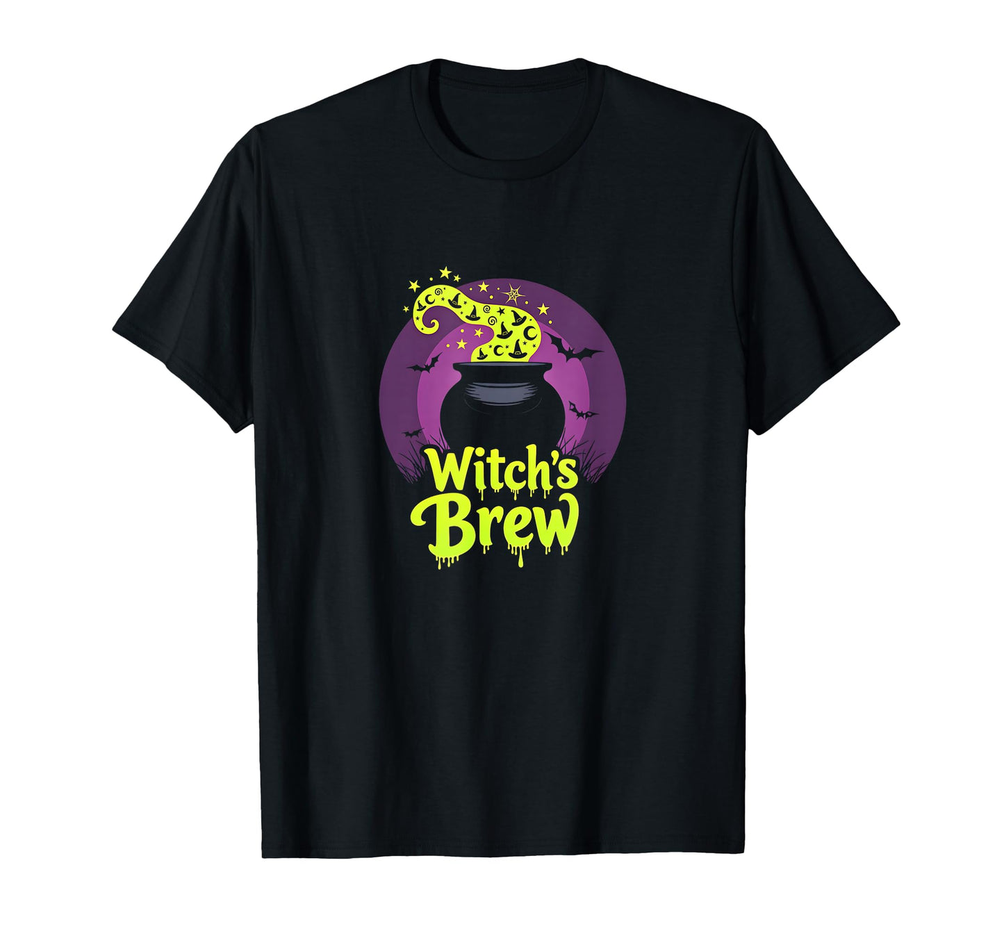 Halloween Classic Witch's Brew Cauldron Magic T-Shirt