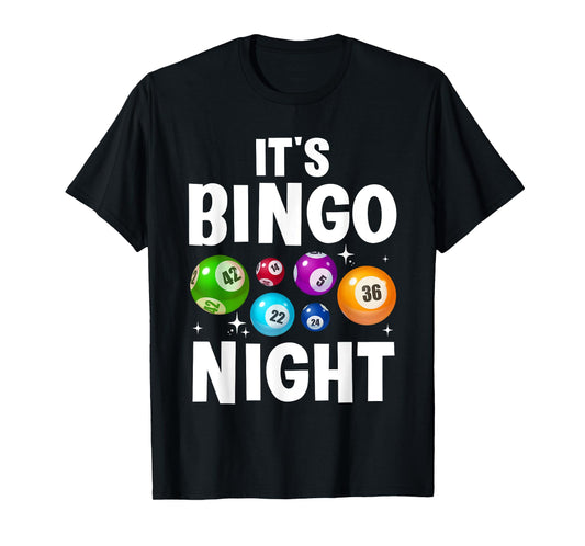Bingo Night Novelty For Men Women Bingo Lover Bingo Player T-Shirt