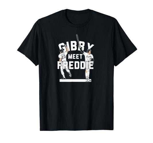 Kirk Gibson & Freddie Freeman - Gibby Meet Freddie - LA T-Shirt