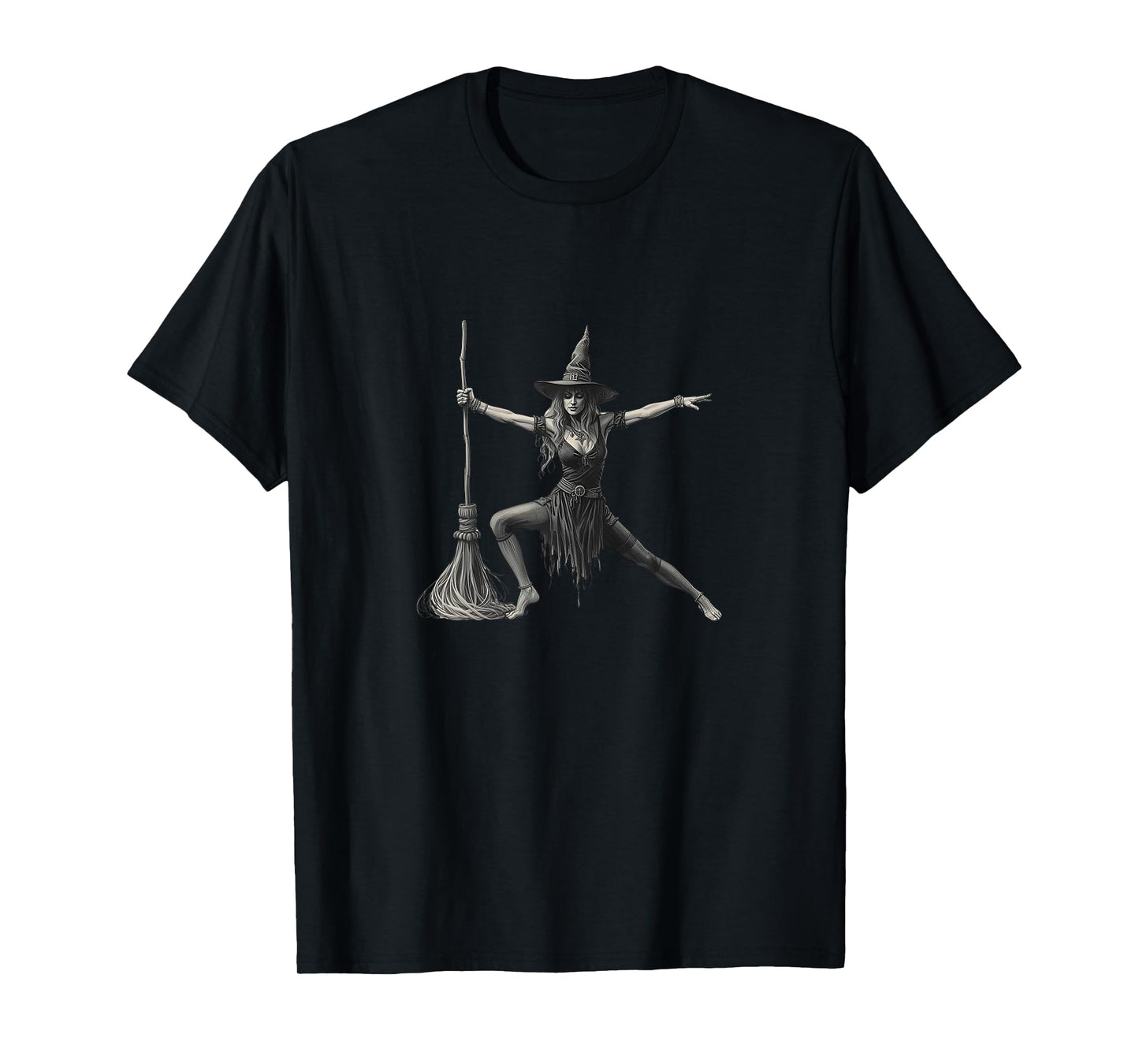 Halloween Yoga and Pilates Class - Gothic Pilates Witch T-Shirt