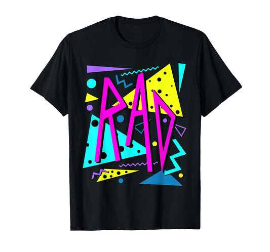 Rad 80's Workout Gym Retro T-Shirt